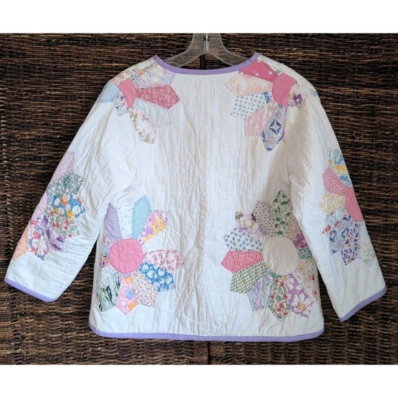 NWT Vintage Farewell Frances Quilted Coat Small Cottagecore Quilt Handmade - Picture 2 of 12